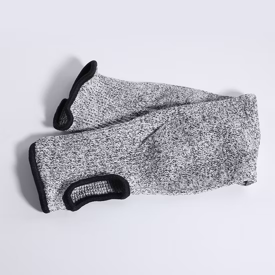 DuPont Trade Сверхгибкий защитный рабочий рукав из кевлара для тяжелых условий эксплуатации, уровень C, устойчивый к порезам, с отверстием для большого пальца