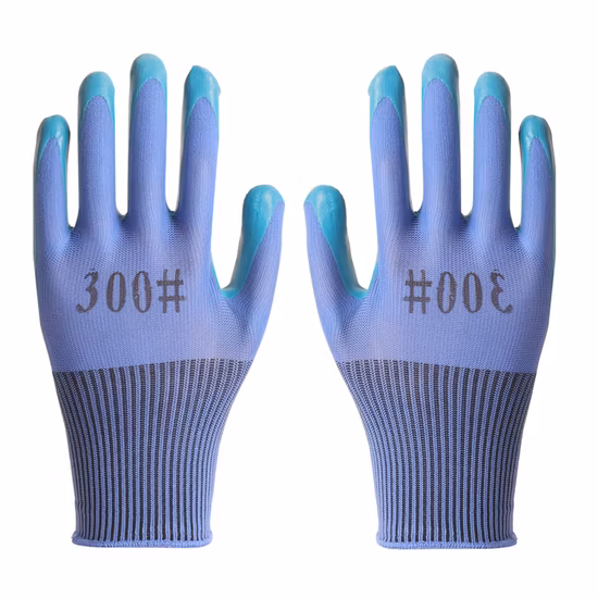 Более дешевые перчатки Xingyu Glove Eco-Natrue с латексным покрытием/защитные перчатки с отличным захватом