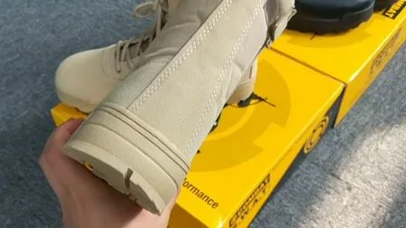 Новейший цвет хаки, кожаные тактические ботинки в военном стиле армии США в полицейском стиле