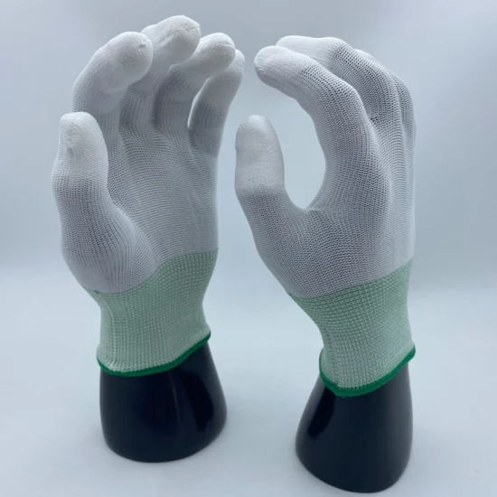 Оптовые дешевые антистатические перчатки для дайвинга с полиуретановым покрытием, защитные рабочие перчатки